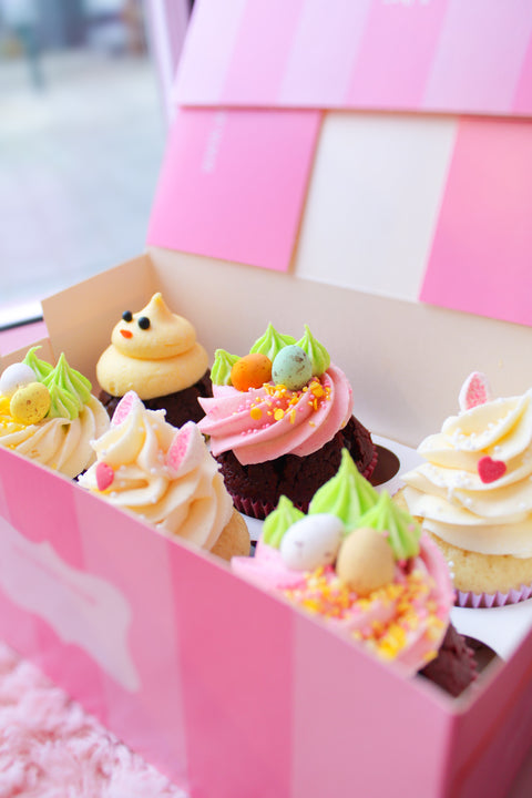 Easter Medium Cupcake Box (6st.)