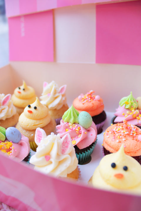 Easter Mini Box cupcakes