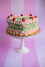Vintage Christmas Cake