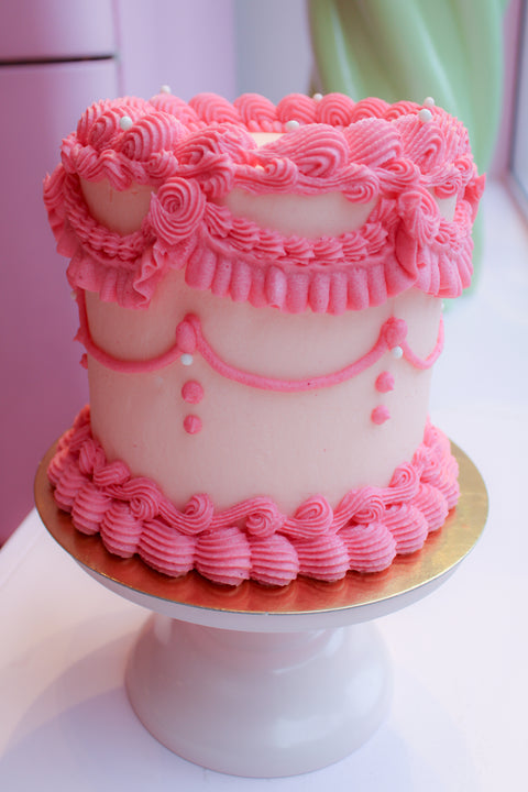 Vintage Pink Cake