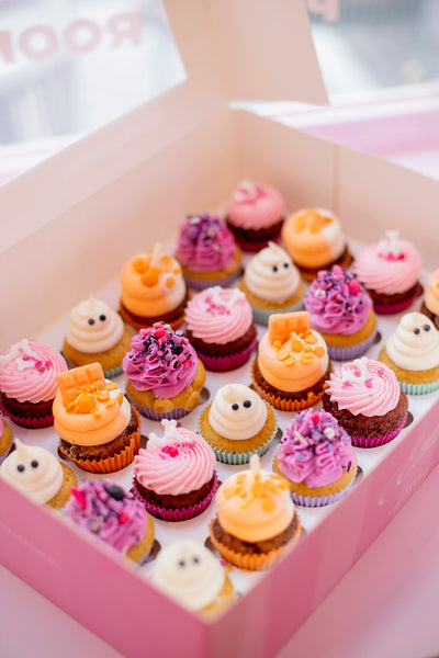Mini Cupcake Halloween Box (24st.)