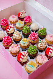 Mini Cupcake Christmas Box (24pcs.)