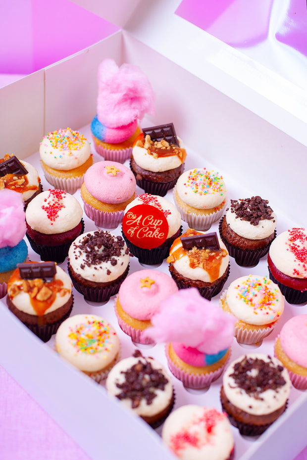 Mini Cupcake Voordeel Box (24st.)