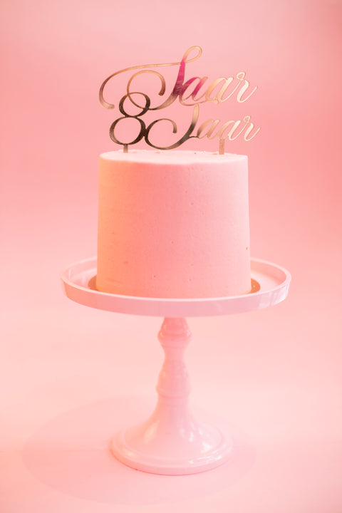 Personalized topper