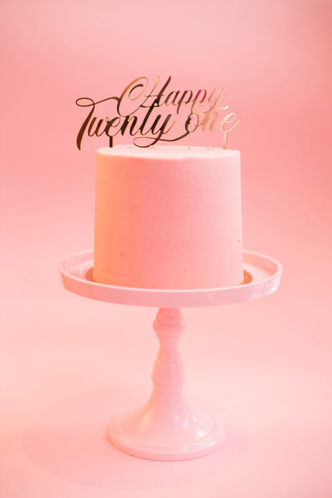 Happy 21 topper
