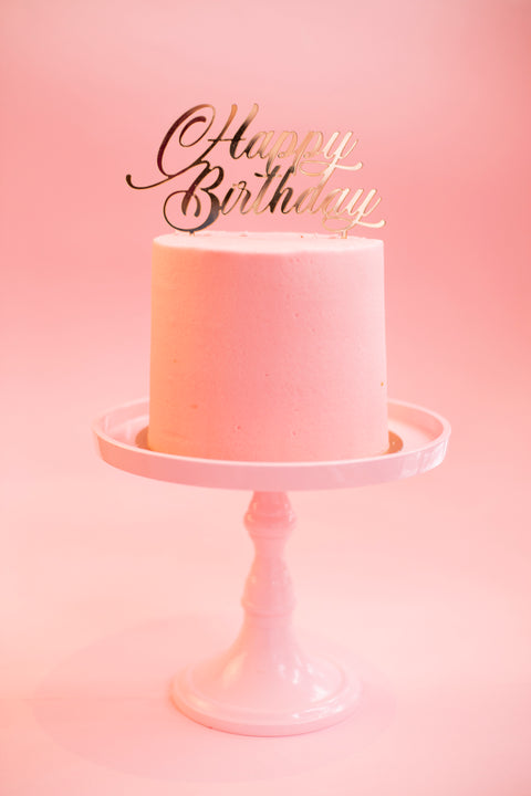 Happy Birthday topper