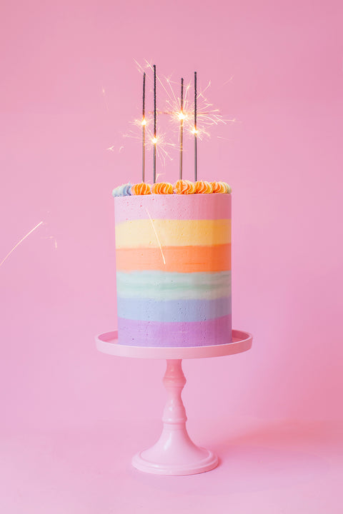 Rainbow Party Cake