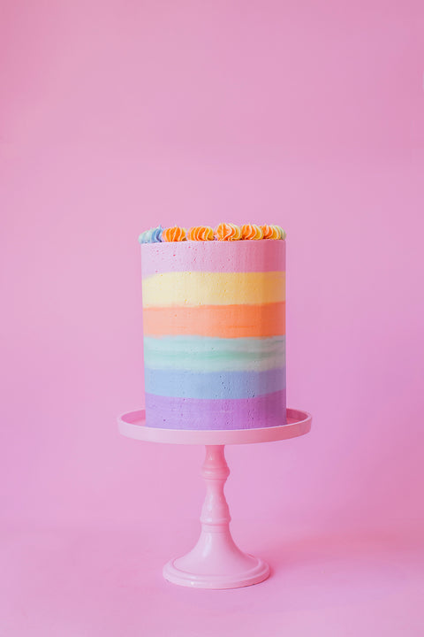 Rainbow Party Cake