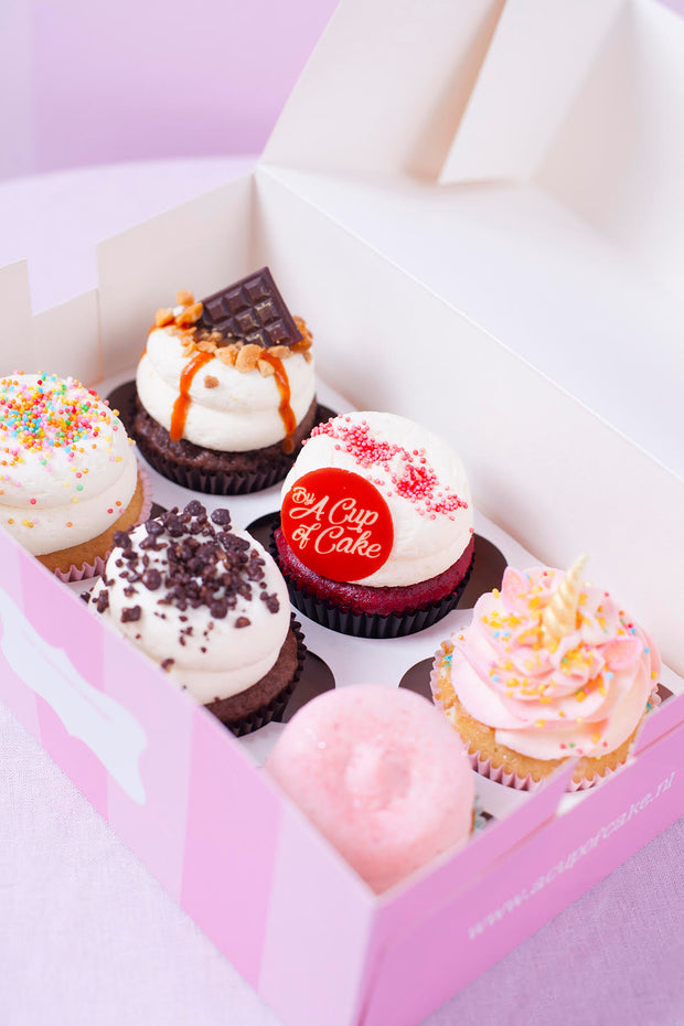 Gemixte Voordeelbox | medium cupcakes